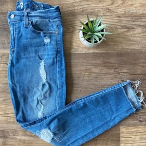 7 For All Mankind ankle skinny jean
